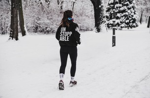 What is the best running gear for cold and snowy weather?